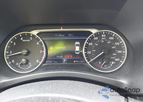 2021 Nissan Sentra Sv Xtronic Cvt z USA, uszkodzony, nr VIN 3N1AB8CV2MY304689